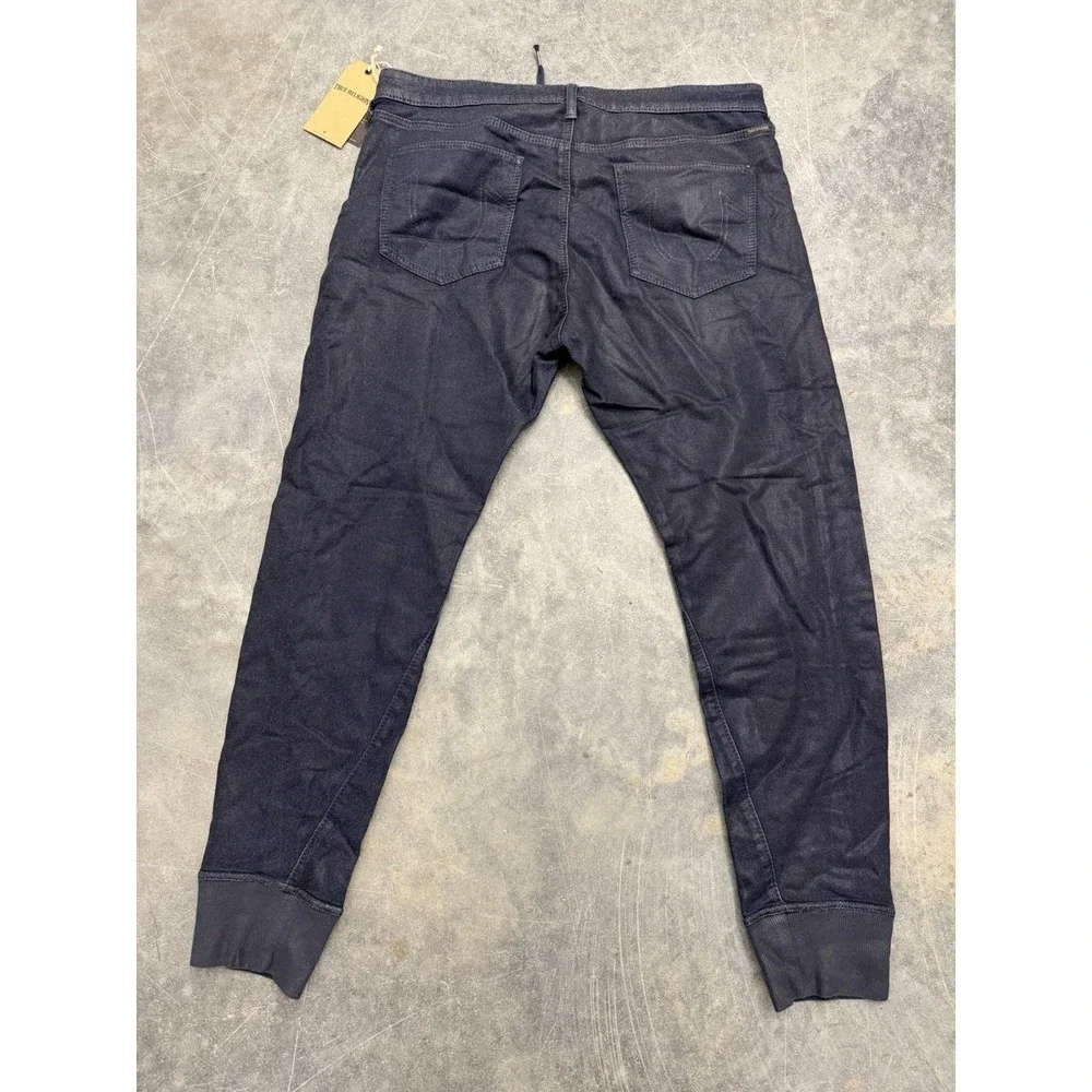 TRUE RELIGION Runner Relaxed Indigo Mens Size‎ 38x31 NWT